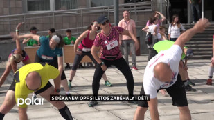 S děkanem OPF Karviná si poprvé zaběhaly i děti