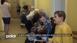 Dům pokojného stáří ve Frýdku-Místku má nové koupelny