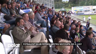 Fotbalový klub Frýdek-Místek sestoupil do 3. ligy