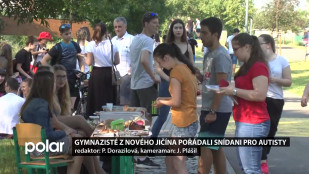 Gymnazisté z Nového Jičína pořádali snídani pro autisty