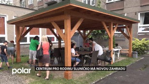 Centrum pro rodinu Sluníčko má novou zahradu