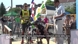 Dominik Hašek odstartoval Závod Míru v Krnově