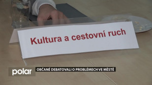 ​Občané debatovali o problémech ve městě