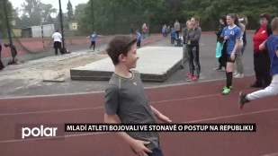 Mladí atleti bojovali ve Stonavě o postup na republiku