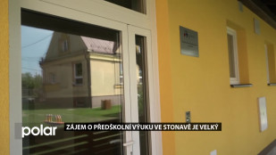 Zájem o předškolní výuku ve Stonavě je velký