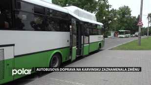 Autobusová doprava na Karvinsku zaznamenala změnu