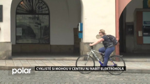 Cyklisté si mohou v centru NJ nabít elektrokola