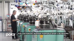 STUDUJ U NÁS: Moravec rozšiřuje výrobu kvalitních ponožek