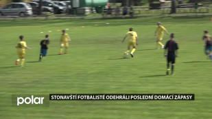 Stonavští fotbalisté odehráli poslední domácí zápasy