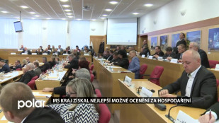 MS kraj získal nejlepší možné ocenění za hospodaření