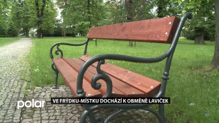 Ve Frýdku-Místku dochází k obměně laviček