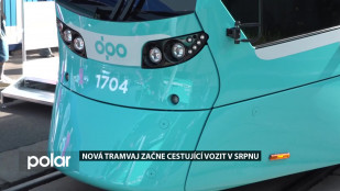 Nová tramvaj začne cestující v Ostravě vozit v srpnu