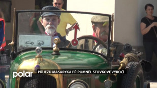 Příjezd Masaryka připomněl stovkové výročí 