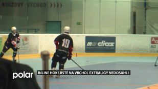 Inline hokejisté na vrchol extraligy nedosáhli 