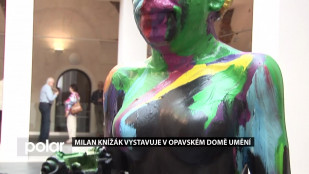 Milan Knížák vystavuje v opavském Domě umění