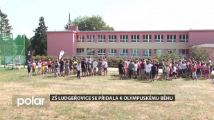 ZŠ Ludgeřovice se přidala k Olympijskému běhu