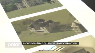 Architekti předložili studie pro Hückelovy vily 