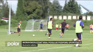 Moravskoslezský kraj posiluje podporu sportovců