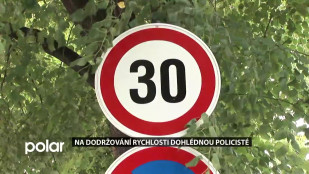 Na dodržování rychlosti dohlédnou policisté