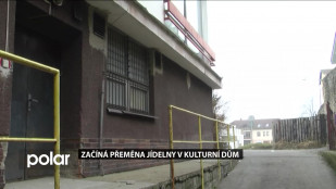 Začíná přeměna jídelny v kulturní dům