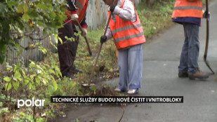 Frýdek-Místek nově zavádí čištění ve vnitroblocích