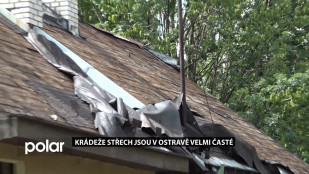 Krádeže střech jsou v Ostravě velmi časté