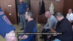 Pašeráci drog si v Ostravě vyslechli vysoké tresty