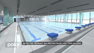 Přípravy na rekonstrukci krytého bazénu v Karviné běží