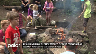 Lesní divadlo v Novém Jičíně bude mít i po opravě přírodní ráz