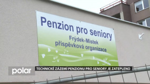 Technické zázemí Penzionu pro seniory Frýdek-Místek je zatepleno