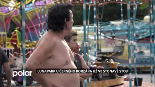 Lunapark U Černého korzára už ve Stonavě stojí