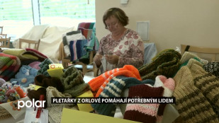 Pletařky z Orlové pomáhají potřebným lidem