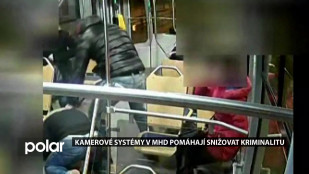 Kamerové systémy v MHD pomáhají snížit kriminalitu