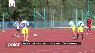 Fotbalový turnaj pro děti z vyloučených lokalit