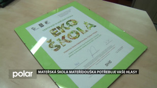 Mateřská škola Mateřídouška Frýdek-Místek potřebuje vaše hlasy