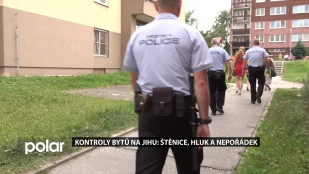 Kontroly bytů na Jihu: štěnice, hluk a nepořádek