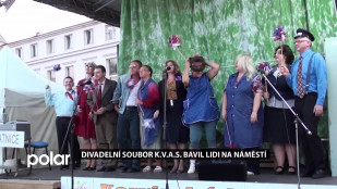 Divadelní soubor K.V.A.S. bavil lidi v Karviné