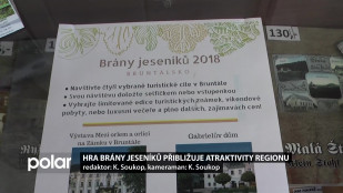 Hra Brány Jeseníků přibližuje atraktivity regionu