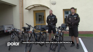 Havířovští strážníci mají nová elektrokola