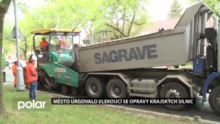 Frýdek-Místek urgoval vlekoucí se opravy krajských silnic