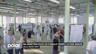 Na Sweetsen festu se vybralo téměř 110 tisíc korun