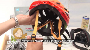 Preventivní akce změřená na cyklisty