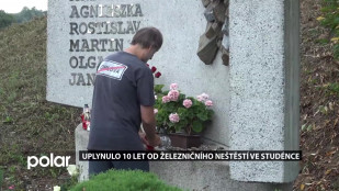 Uplynulo 10 let od železničního neštěstí ve Studénce