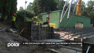 V Orlové budou mít unikátní zastřešení letního kina