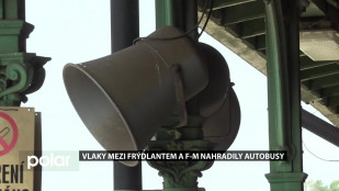 Mezi FM a Frýdlantem nahradily vlaky autobusy