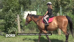 Ve Stonavě strávily děti týden u koní