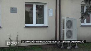 Ve Stonavě finišuje rekonstrukce klubovny zahrádkářů