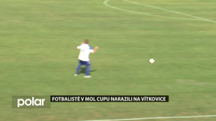 Fotbalisté v MOL Cupu narazili na Vítkovice