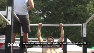 Karvinský klub workoutu pořádal mezinárodní soutěž