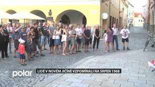 Lidé v Novém Jičíně vzpomínali na srpen 1968